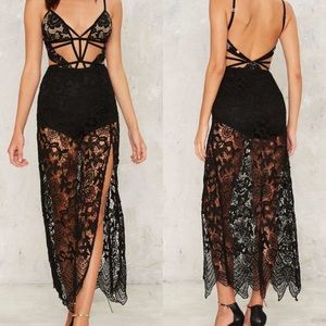 New NastyGal Crochet Maxi Skirt